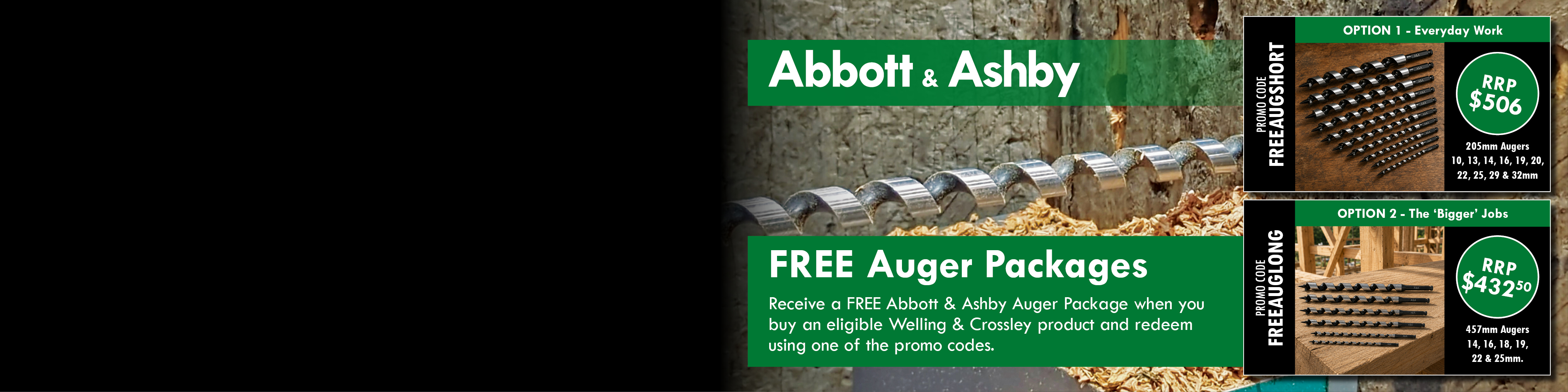 A&A Auger and Generator Promotion